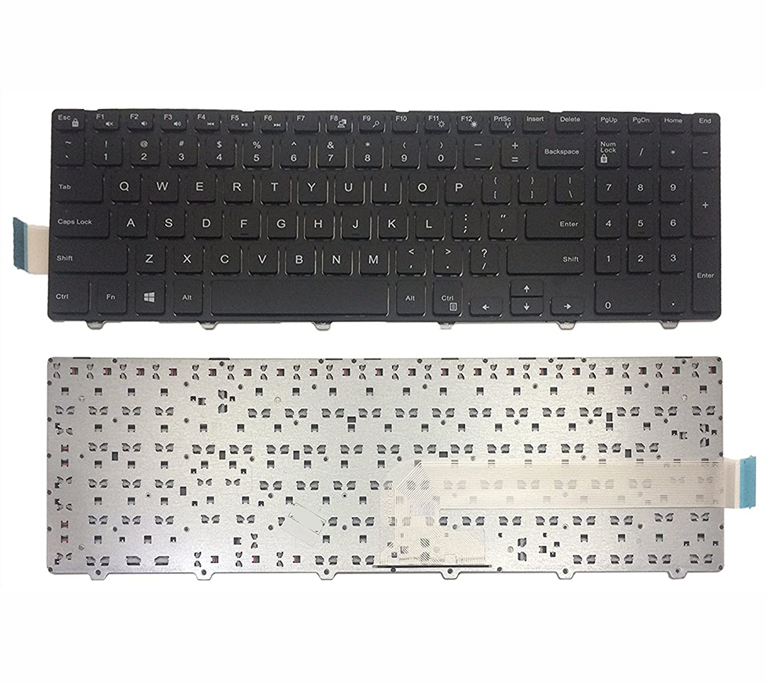 Laptop Keyboard for DELL Inspiron 15 3541 3542 3543 5542 5545 5547 5551 5552 5555 5557 5558 5559 5759 7557 AR Arabic 0WVT2N WVT2N MP-13N73A0-442 SG-63510-XUA SN7234 New and Original 